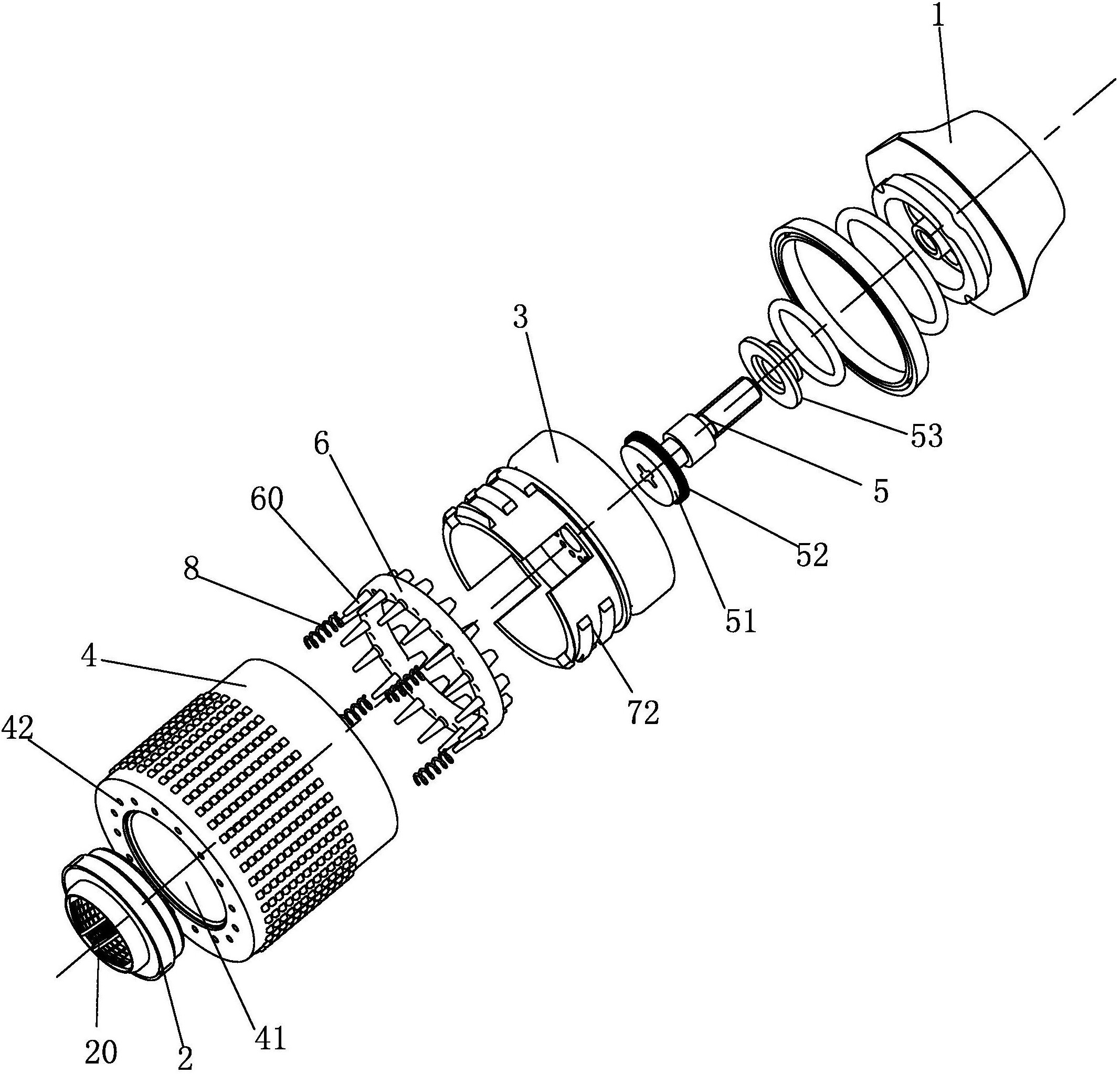 一种具有除垢功能的起泡器