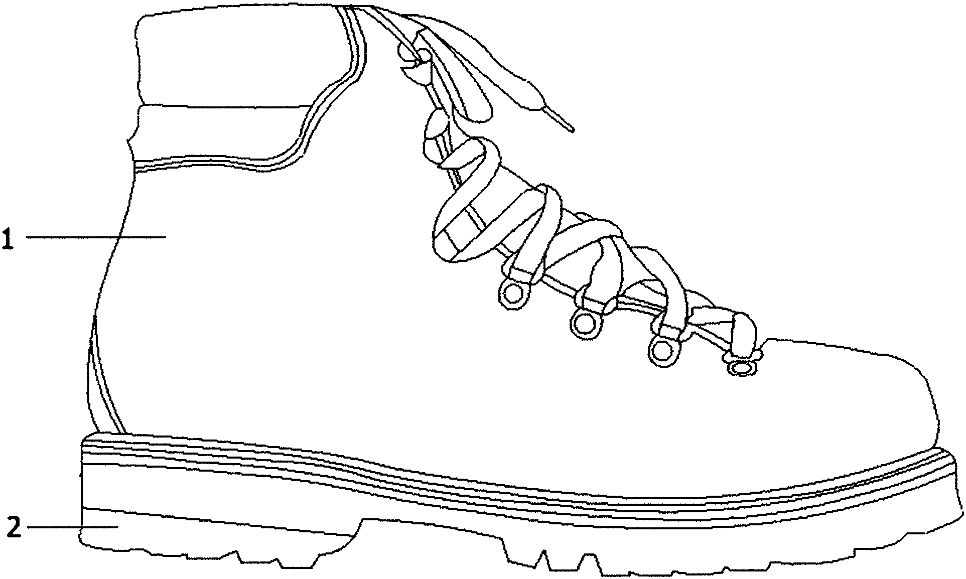 登山鞋图片 简笔画图片