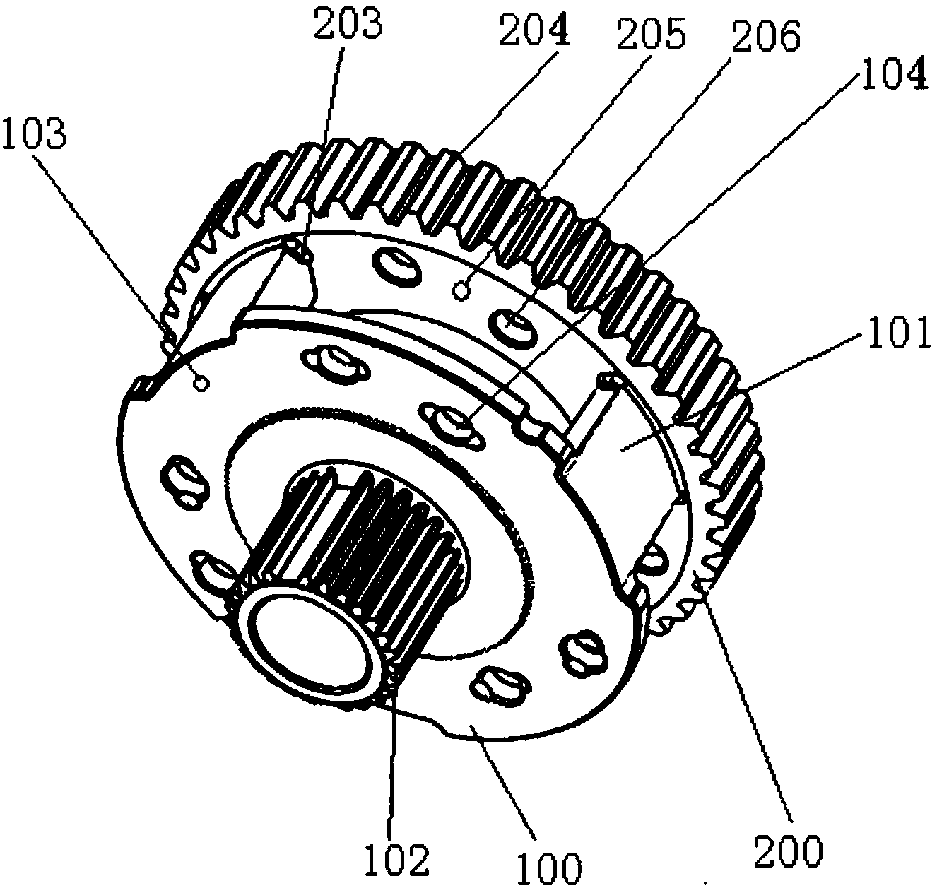 一种行星齿轮架