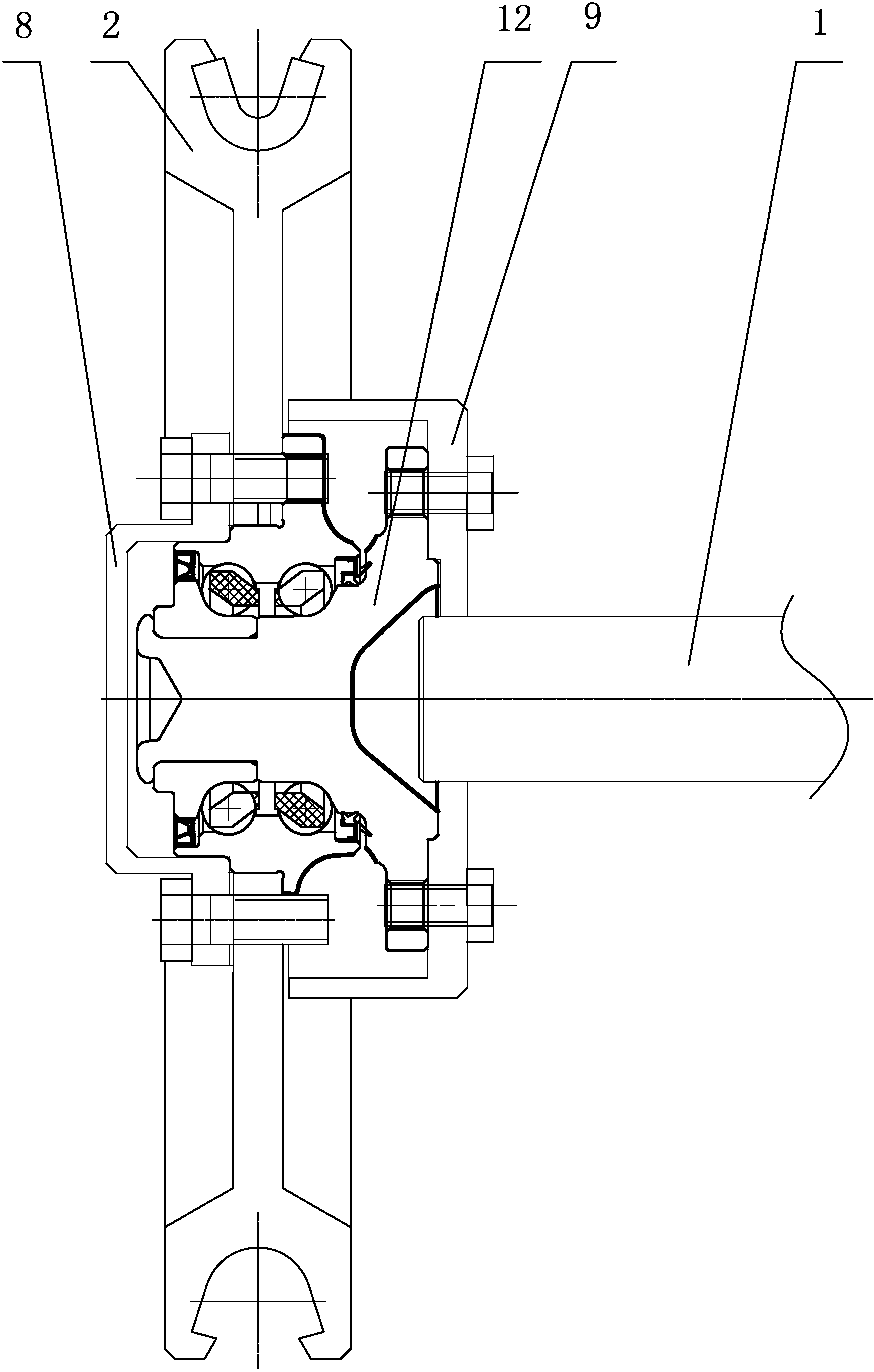 绳锯机导向轮新式结构