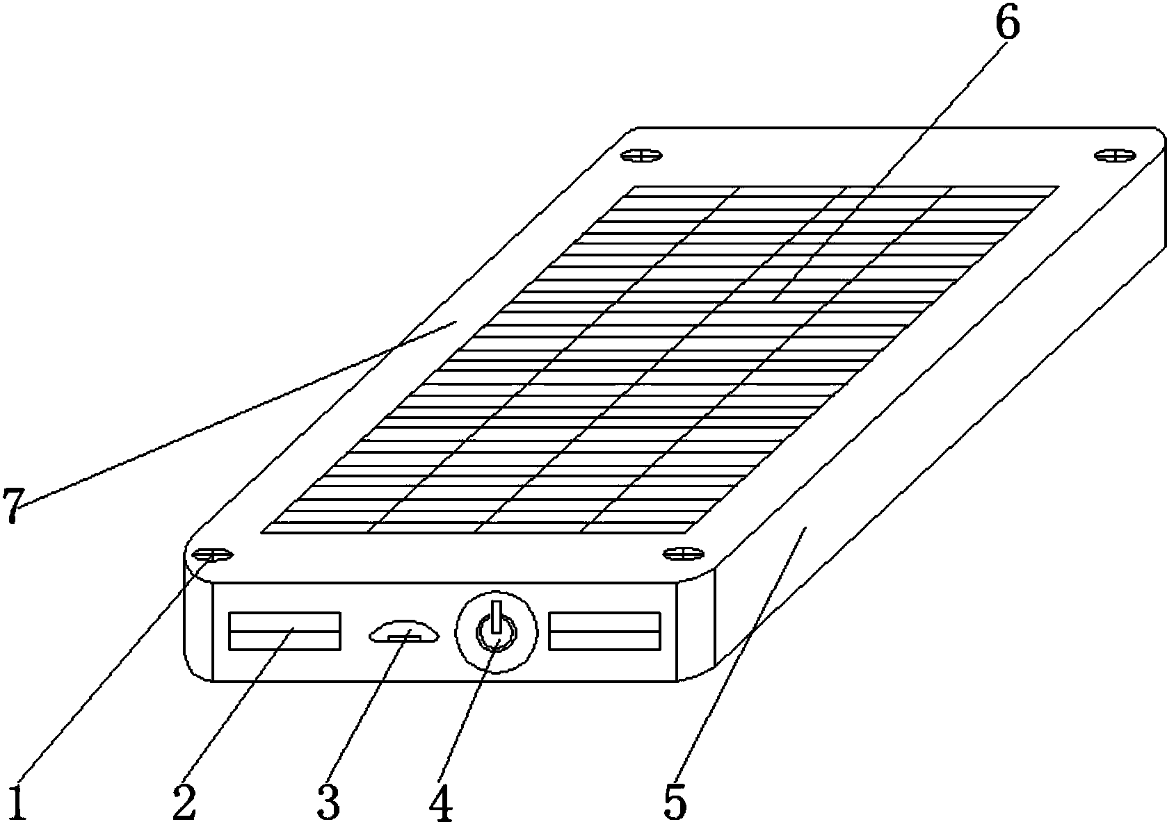 太阳能充电宝结构图图片