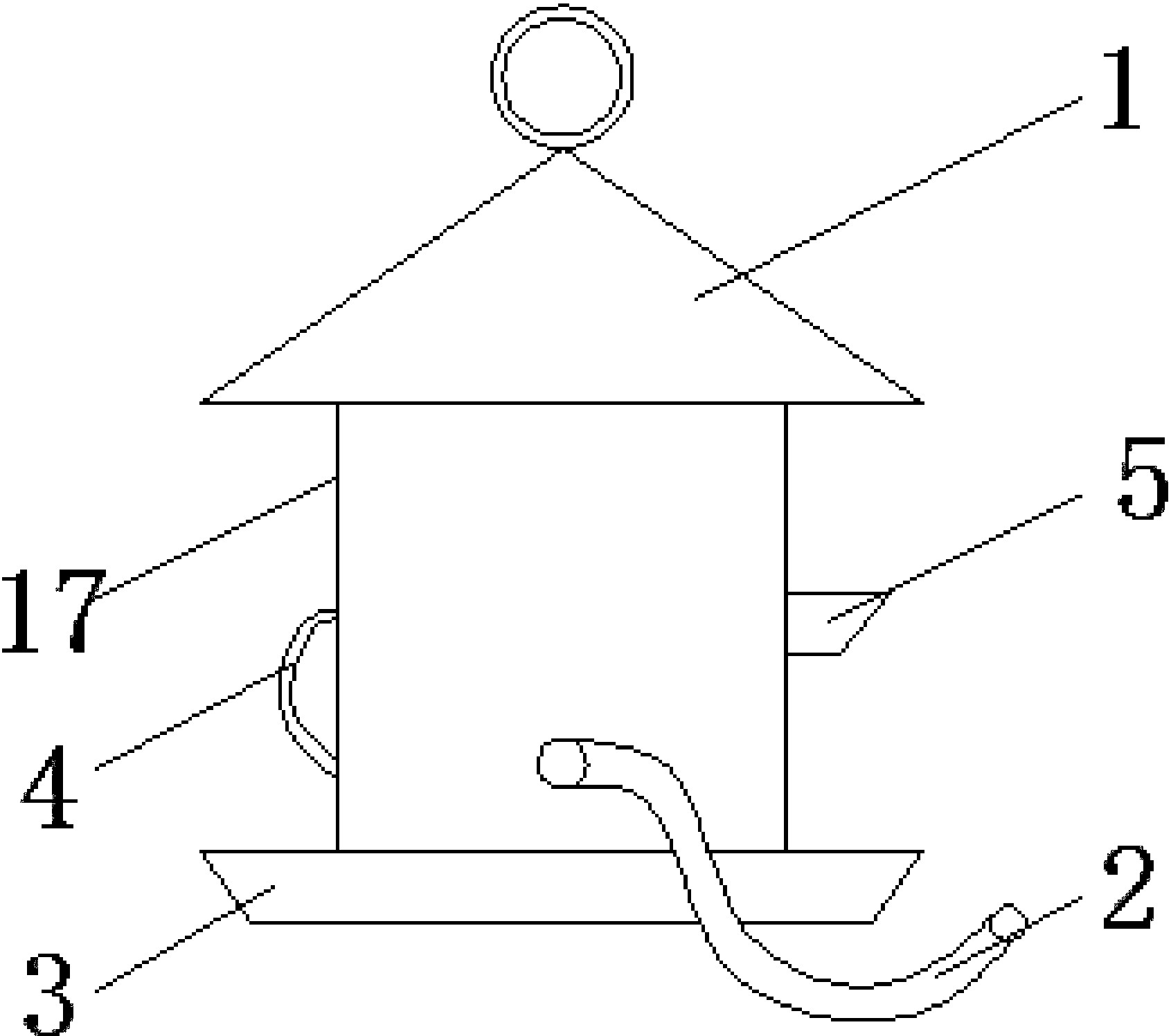 一种多功能喂鸟器