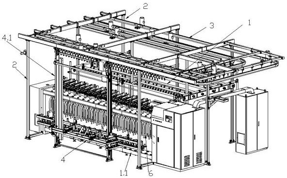 cn207031636u_一种普通电脑粗纱机自动落纱装置有效