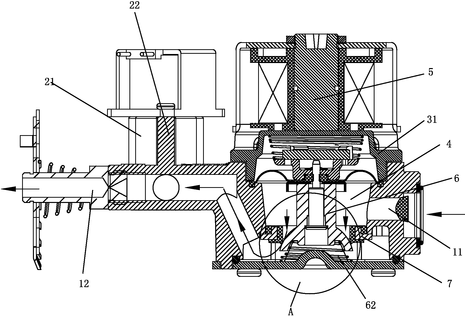 cn207034215u_一种燃气比例阀有效