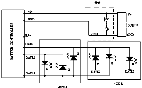 led灯条原理图图片