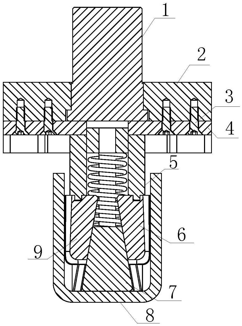 cn207043172u_一种圆钢u型折弯模具上模有效
