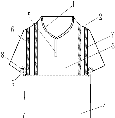 cn207054836u_一種無縫運動衣有效