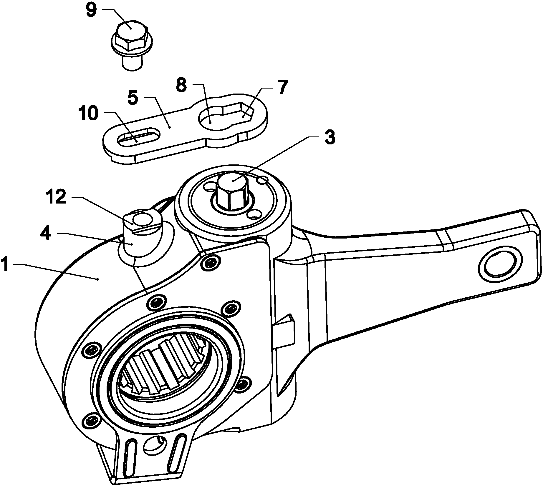 cn207080535u_一种手自一体汽车调整臂有效