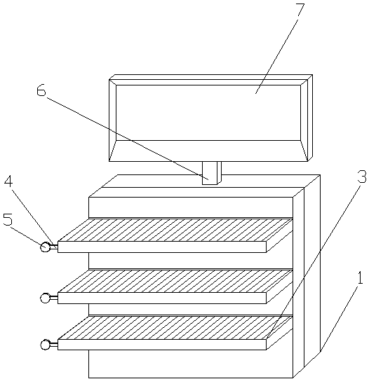 一种急诊科分诊的管理用智能记录显示牌