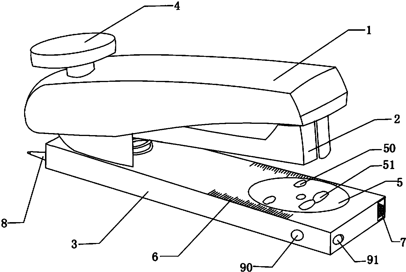 cn207104831u_一种多功能订书机有效