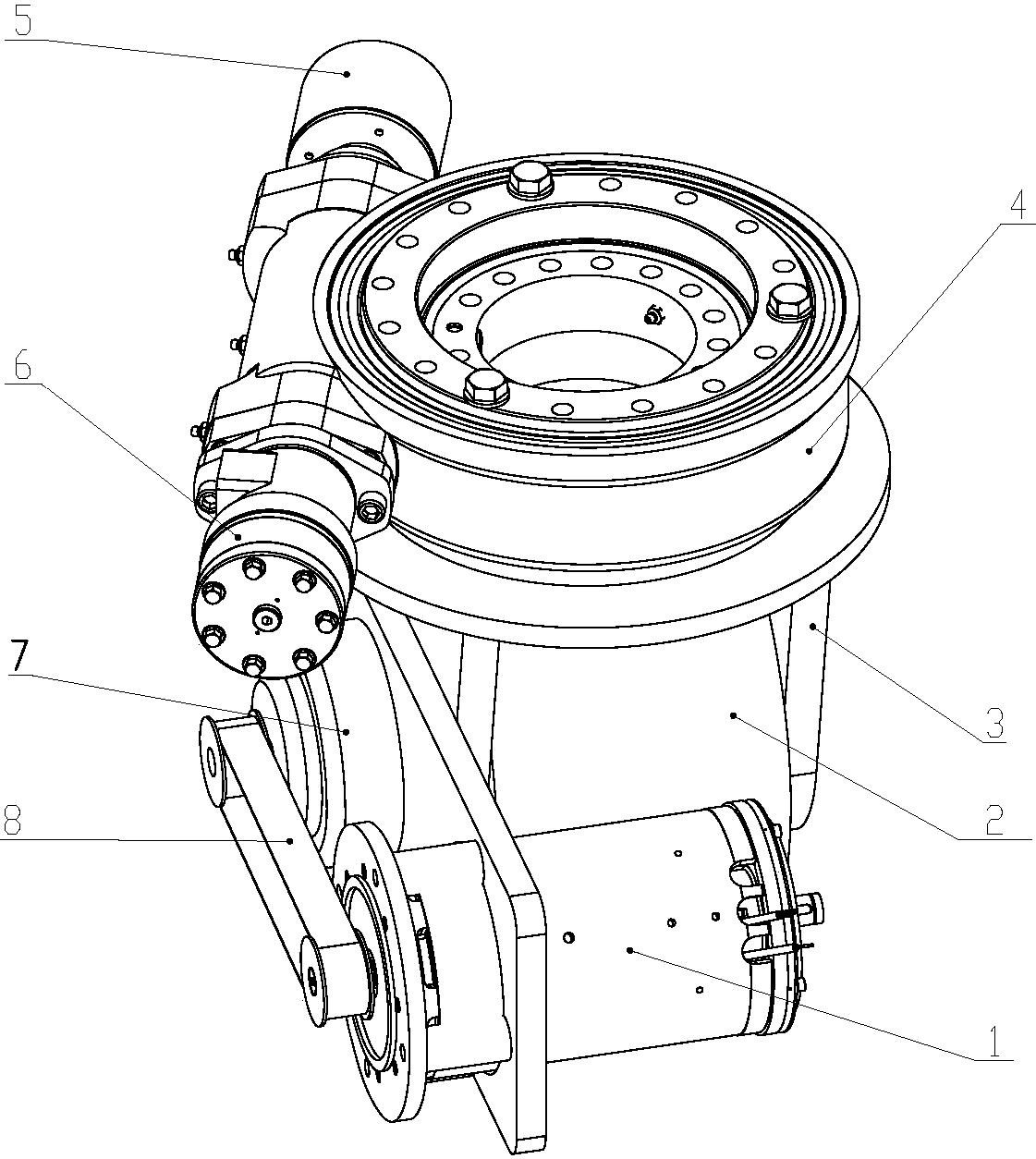 cn207106615u_一种重载移动转运车轮的液压转向控制系统有效