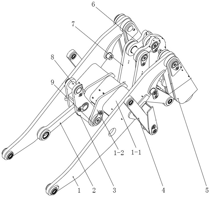 装载机工作装置