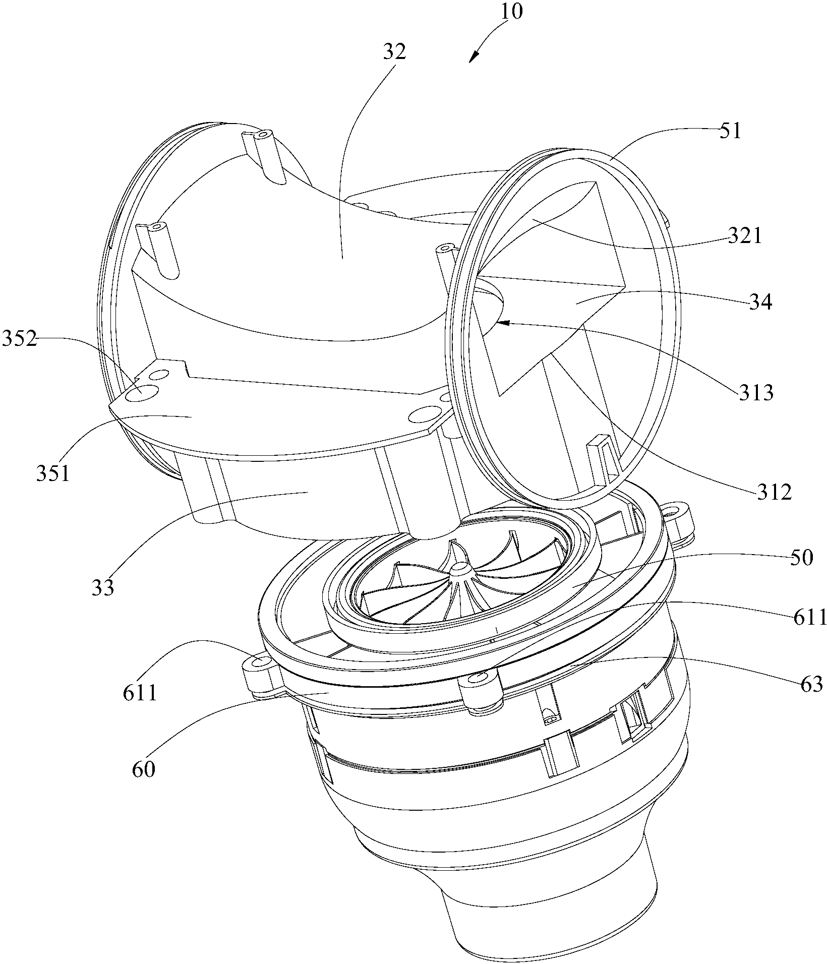 无叶电风扇原理图图片