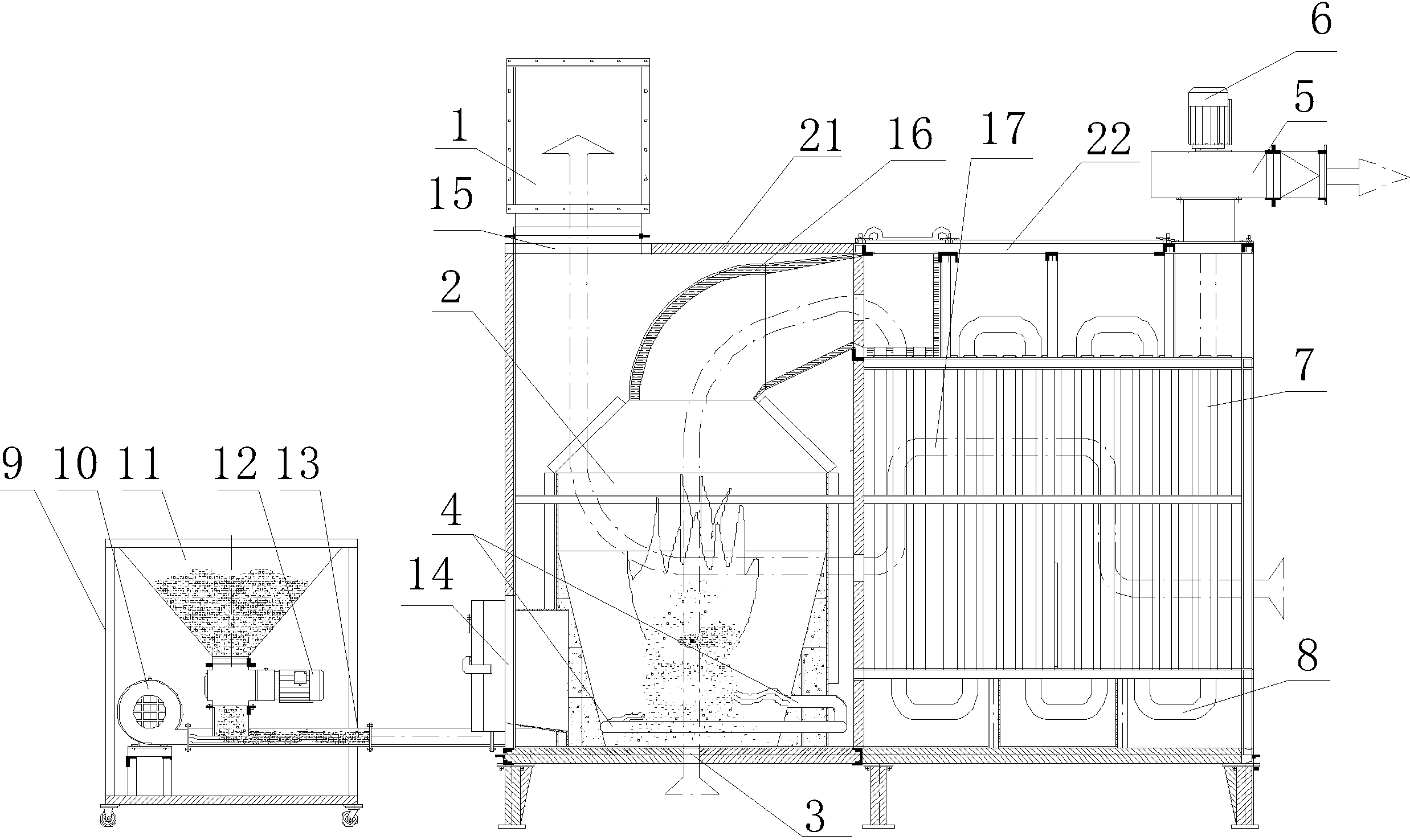 炼铁高炉热风炉结构图图片