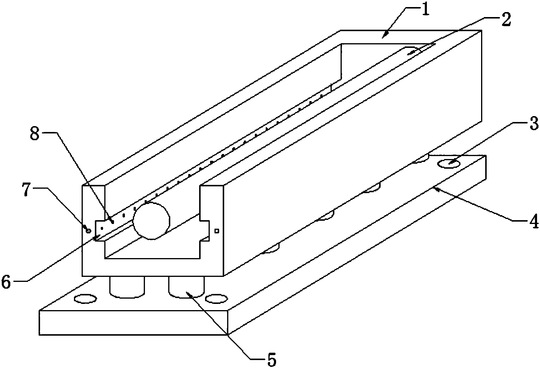 一种可进行减震的直线导轨