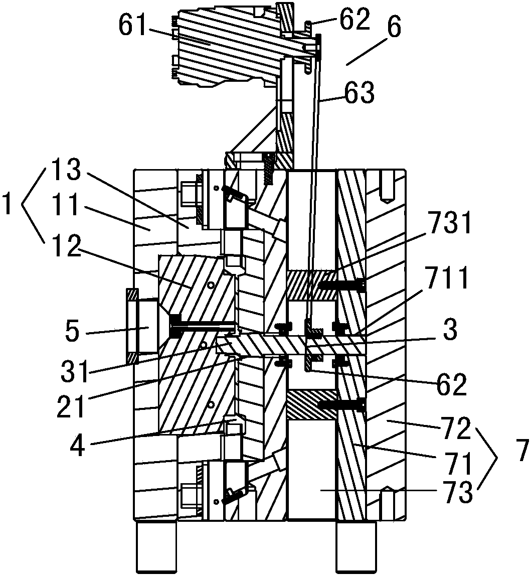 cn207156349u_具内螺纹的注塑件模具有效