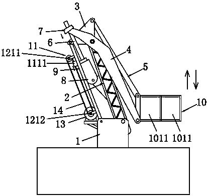 一种纺织布抬升装置