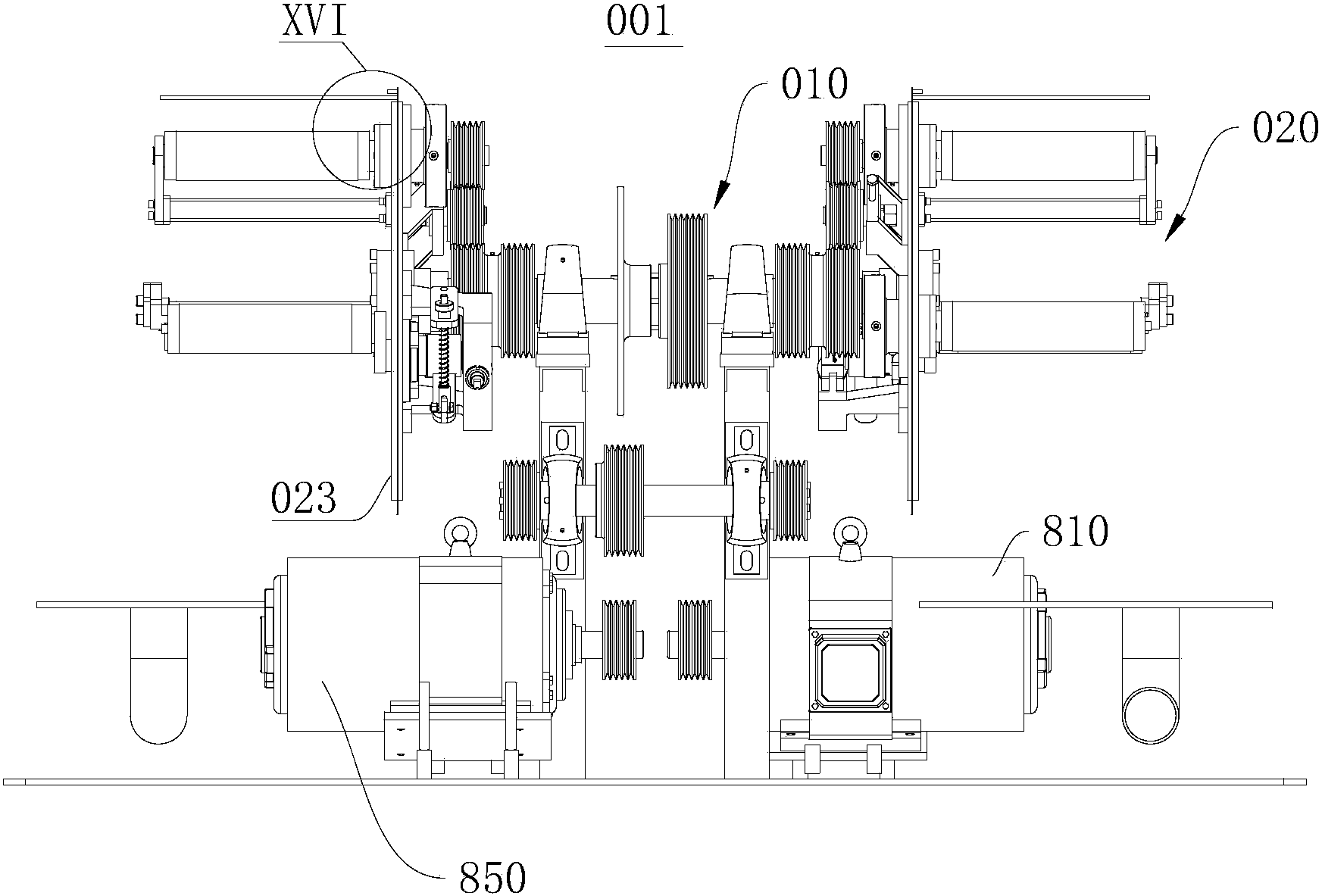 cn207195585u_一种传动系统及加工设备有效