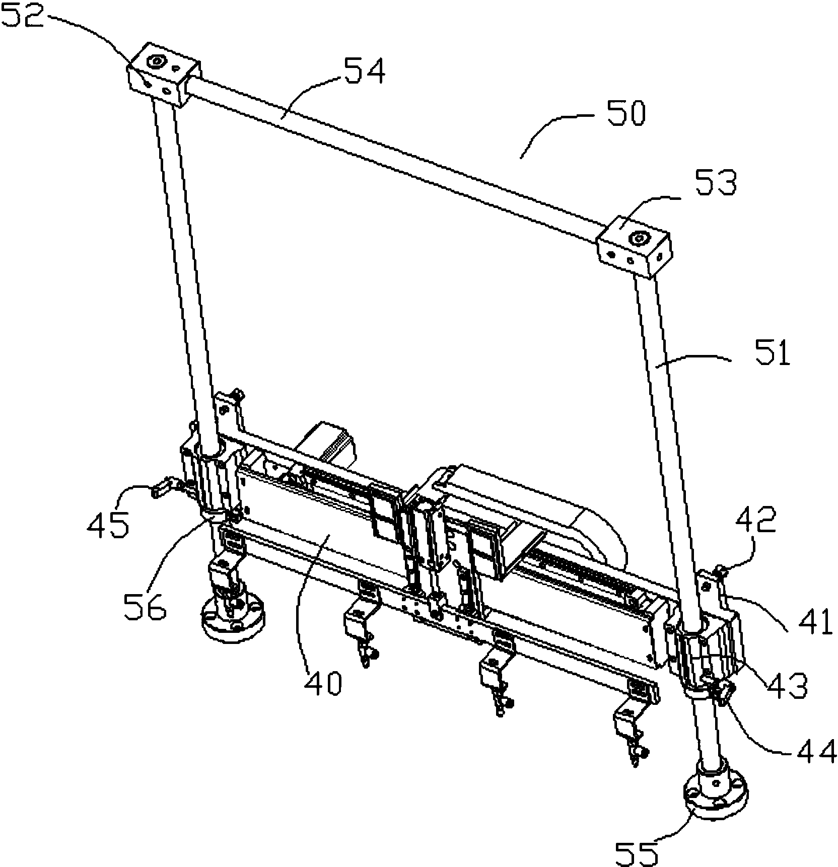 cn207206196u_一种下摆机调高机构有效