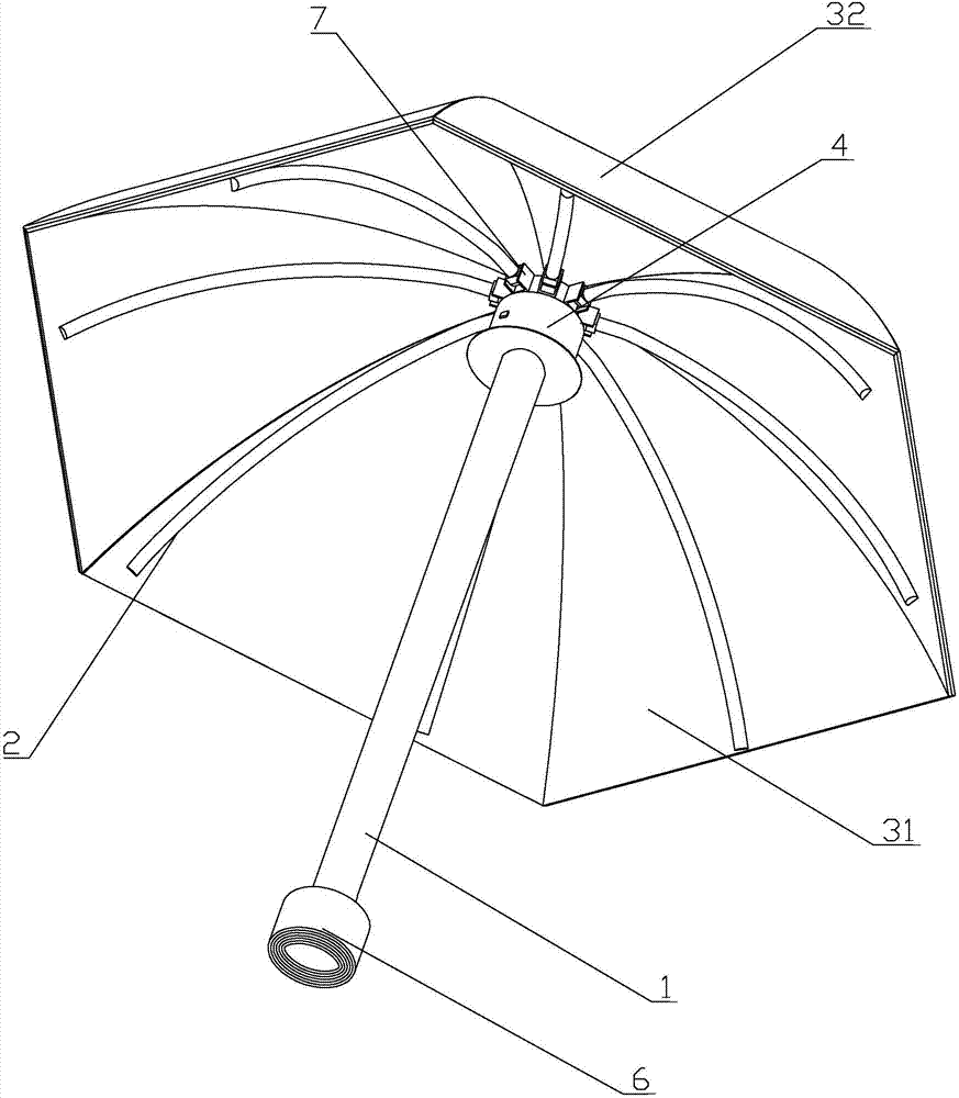 一种翻转雨伞