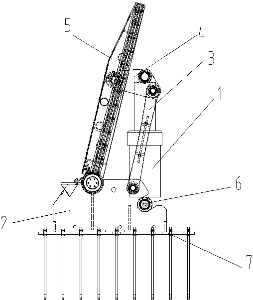 cn207244583u_液壓升降壩新型連桿結構有效