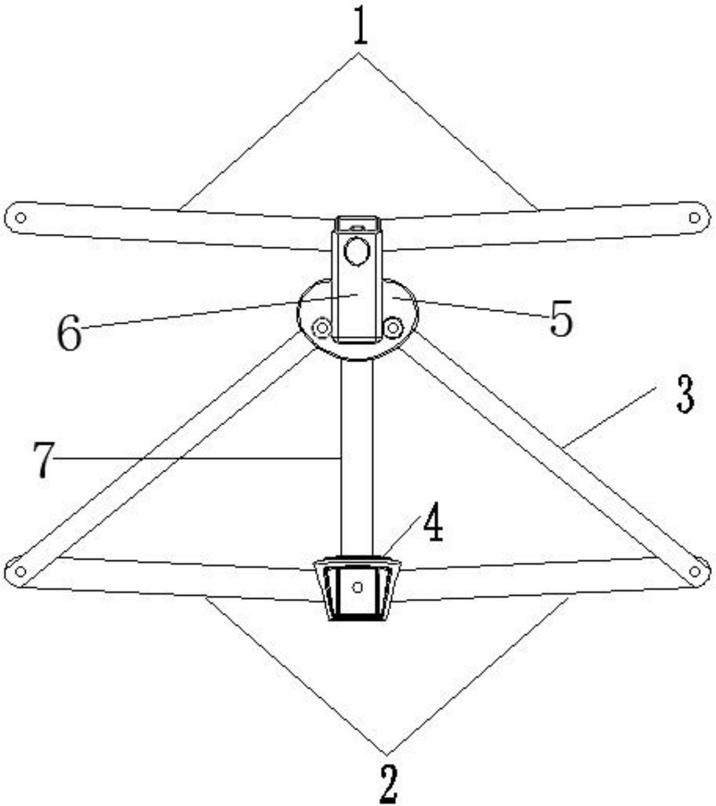 cn207257742u_一种儿童推车收车折叠机构有效