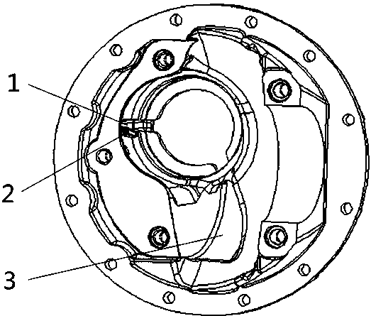 cn207261626u_一种满足不同润滑条件的减速器壳总成有效