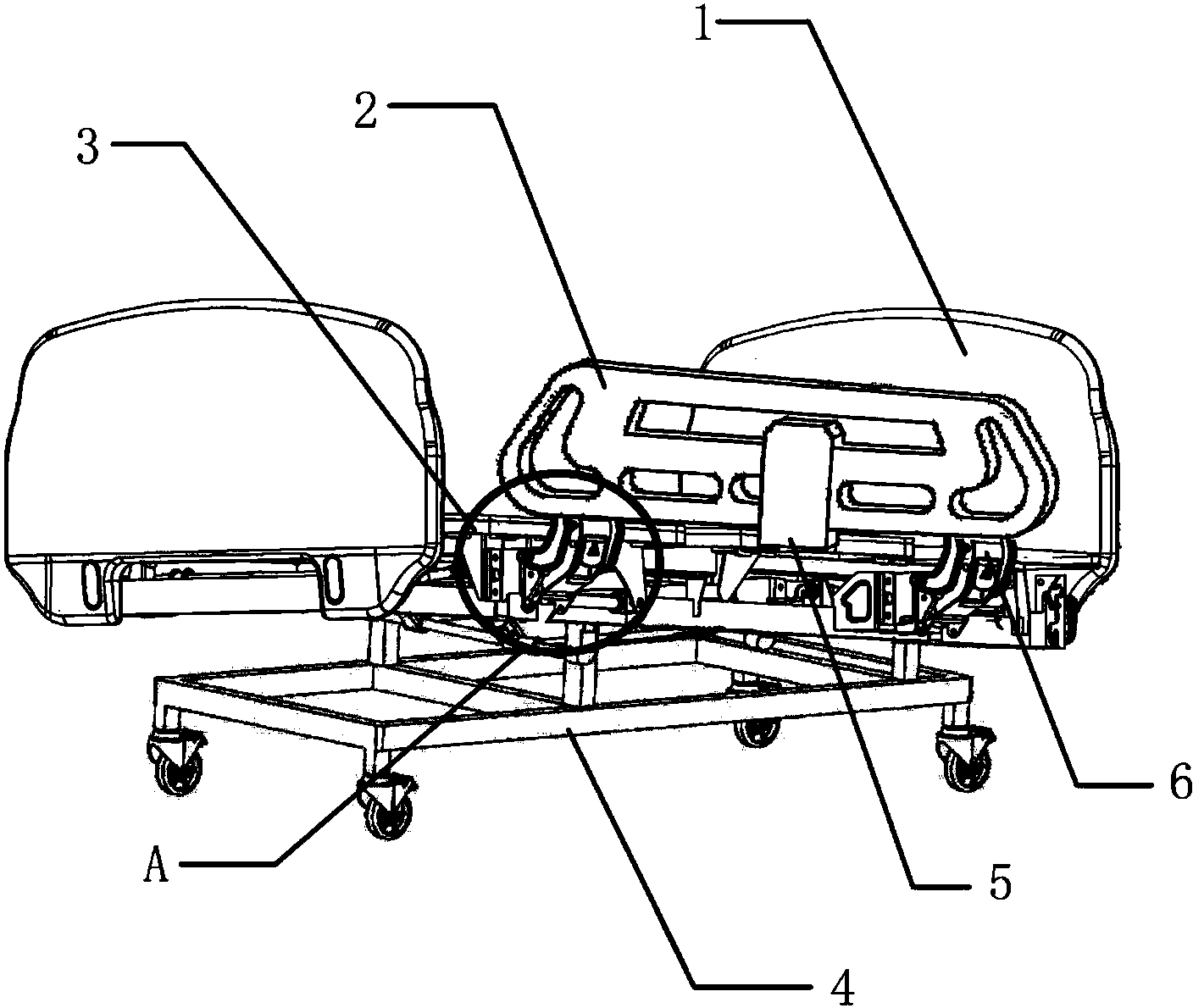 一种安全高效的医护病床