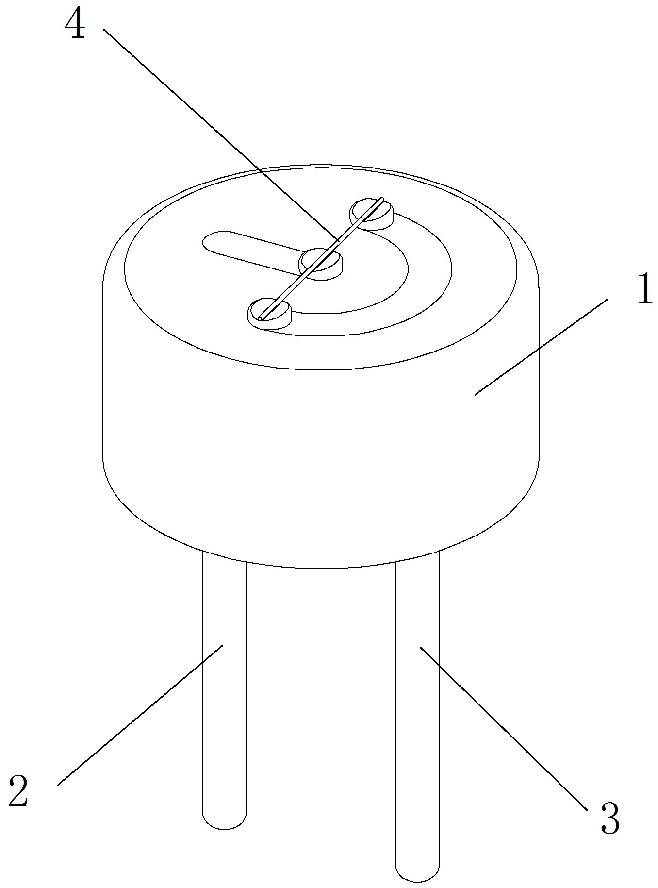 一种电极塞及电点火管