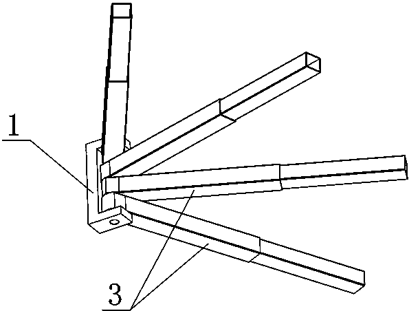 cn207306596u_一种自由旋转伸缩毛巾杆有效