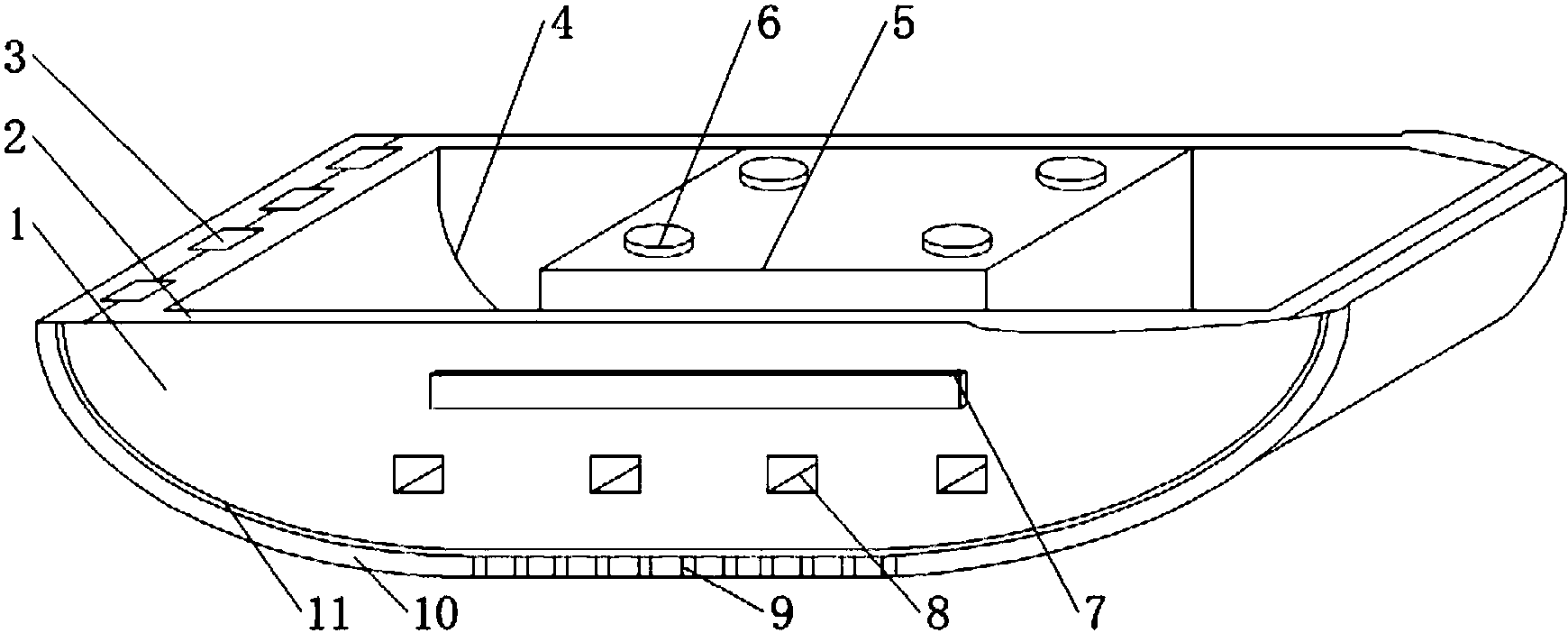 cn207322814u_耐冲击的鞋用护贝板有效