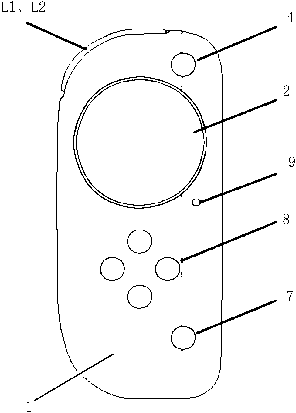 cn207324051u_游戏体感双手柄有效