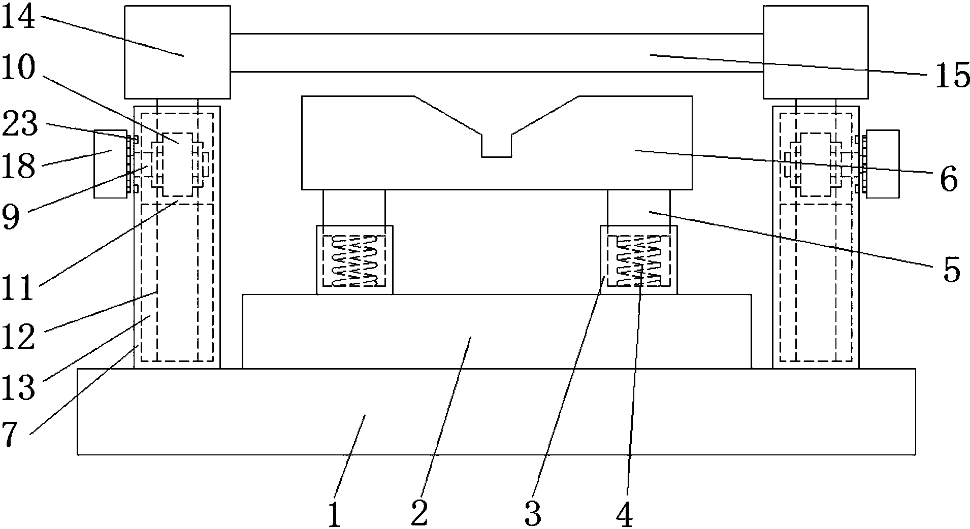 cn207326499u_一种电火花切割工业机器人的切割材料装夹器有效