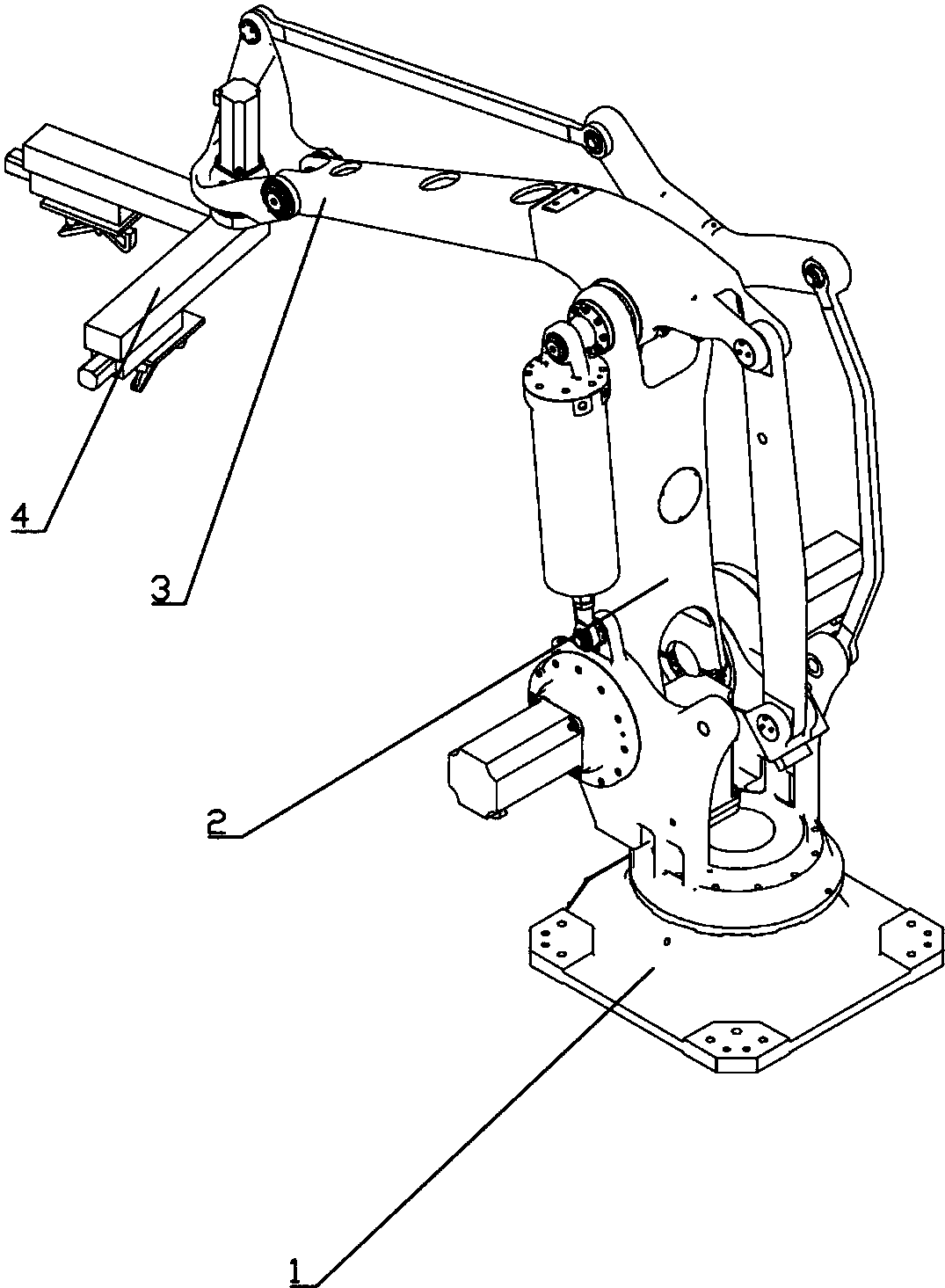 cn207326977u_码垛机器人失效