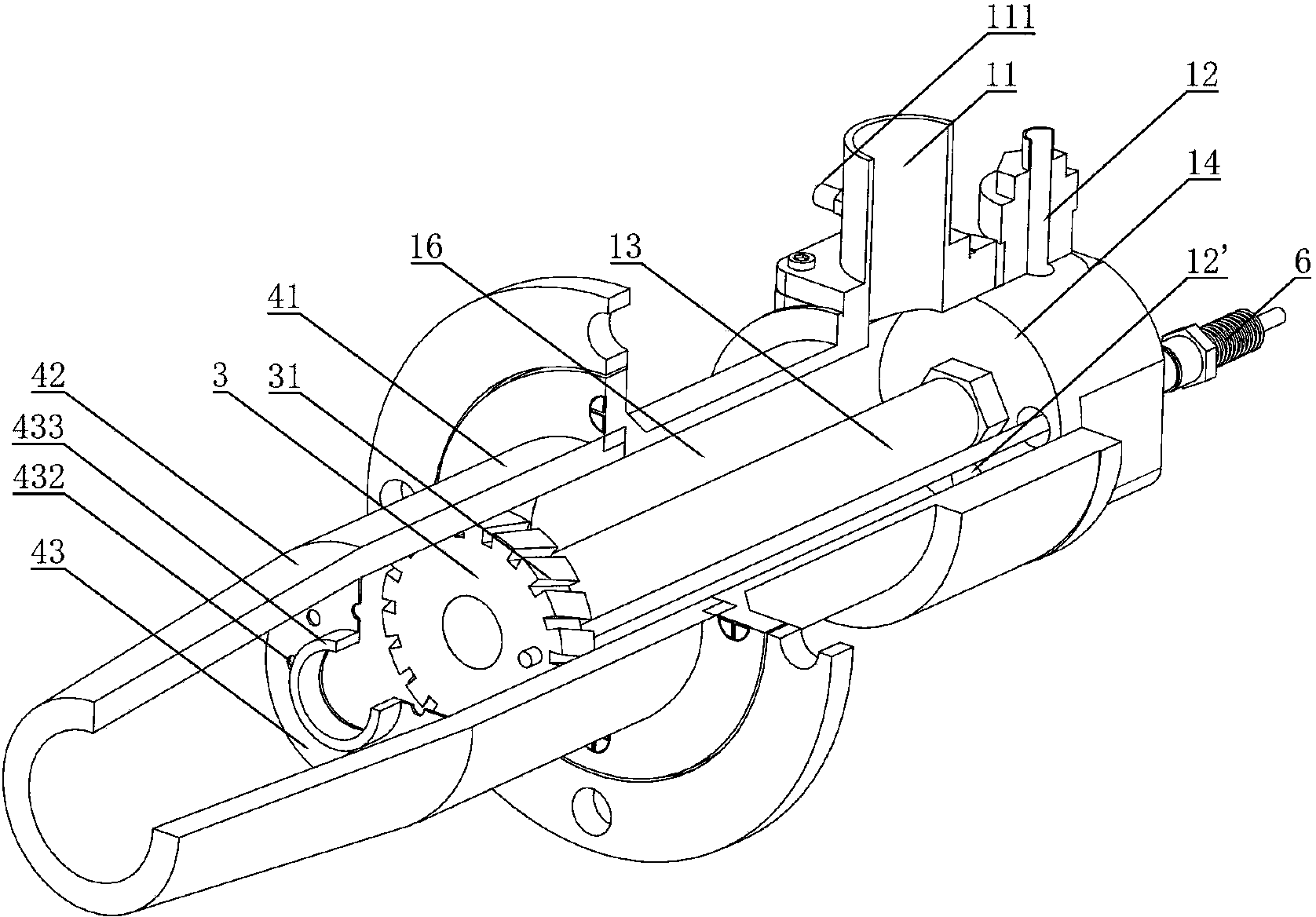 一种预混合式燃气窑炉烧嘴