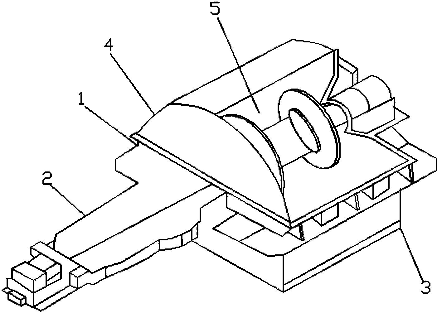 一种叶片直吹式汽轮机