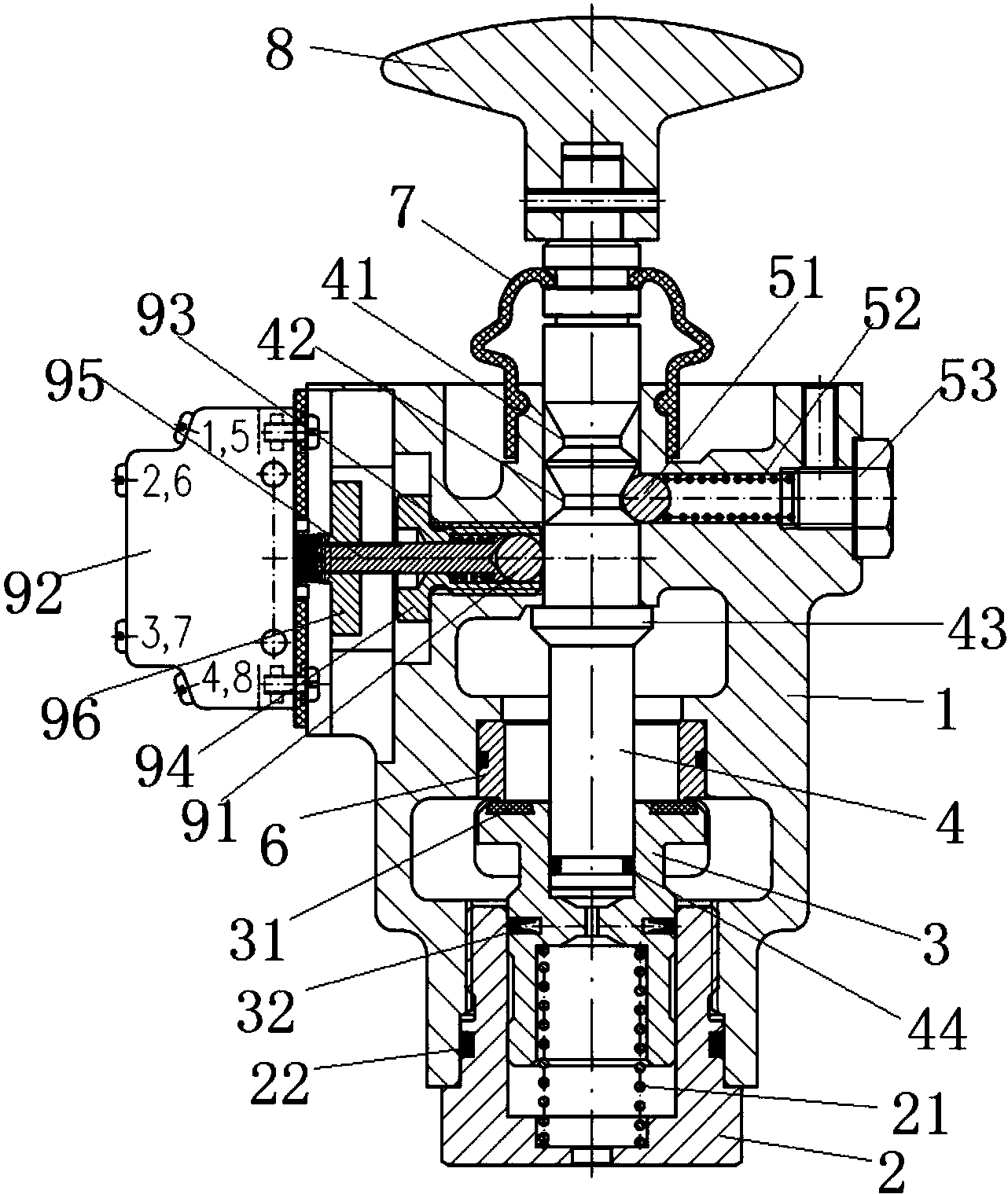 cn207374363u_一种锁紧机构及具有该结构的制动阀有效