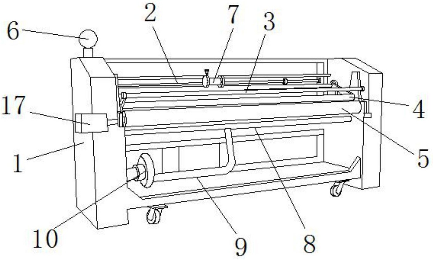 一种简易开幅对中机