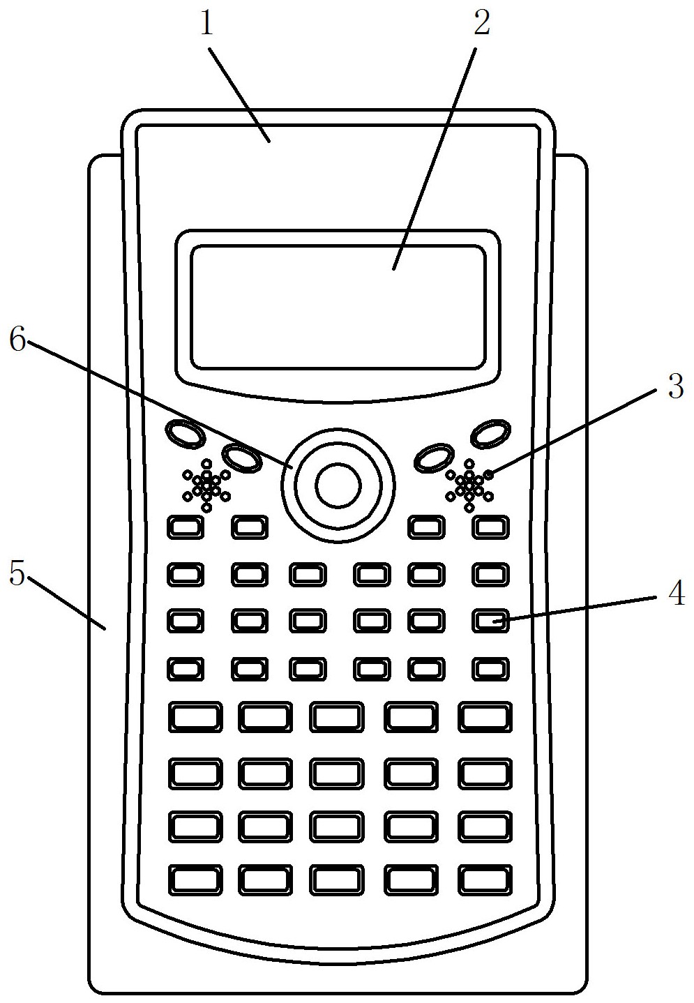 一種防顯示屏顯示暗淡的實用型計算器