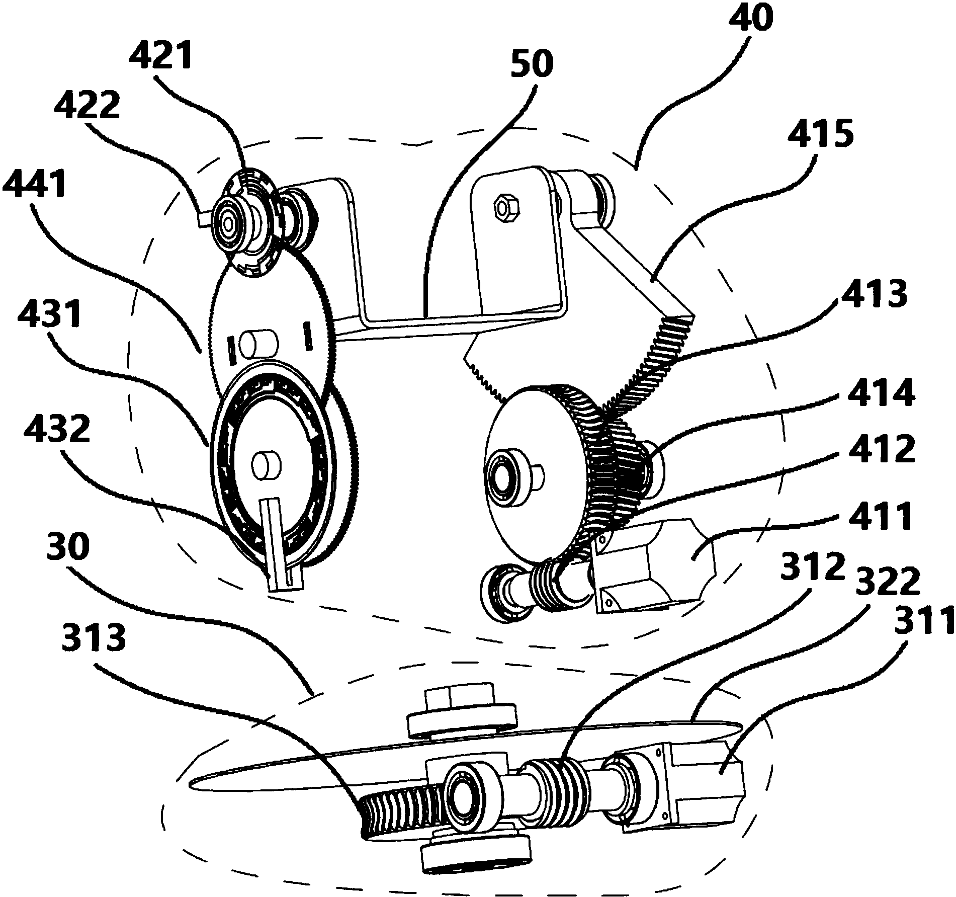 cn207395711u_精密测角云台有效