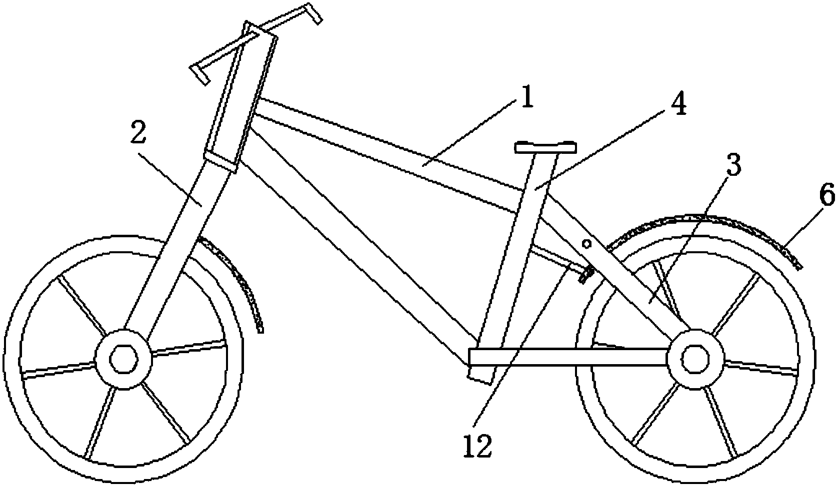 一种儿童平衡车