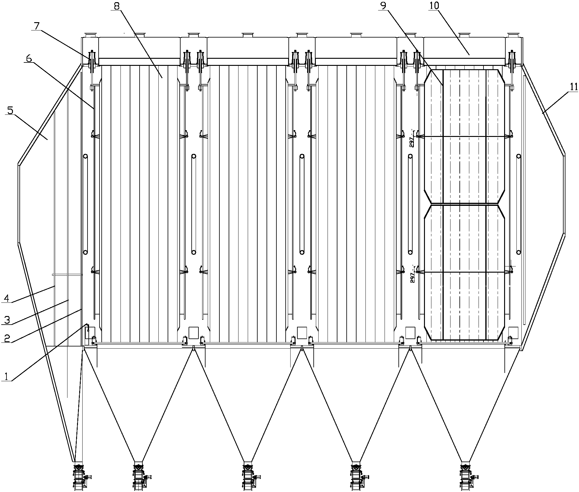 板式电除尘器结构图图片