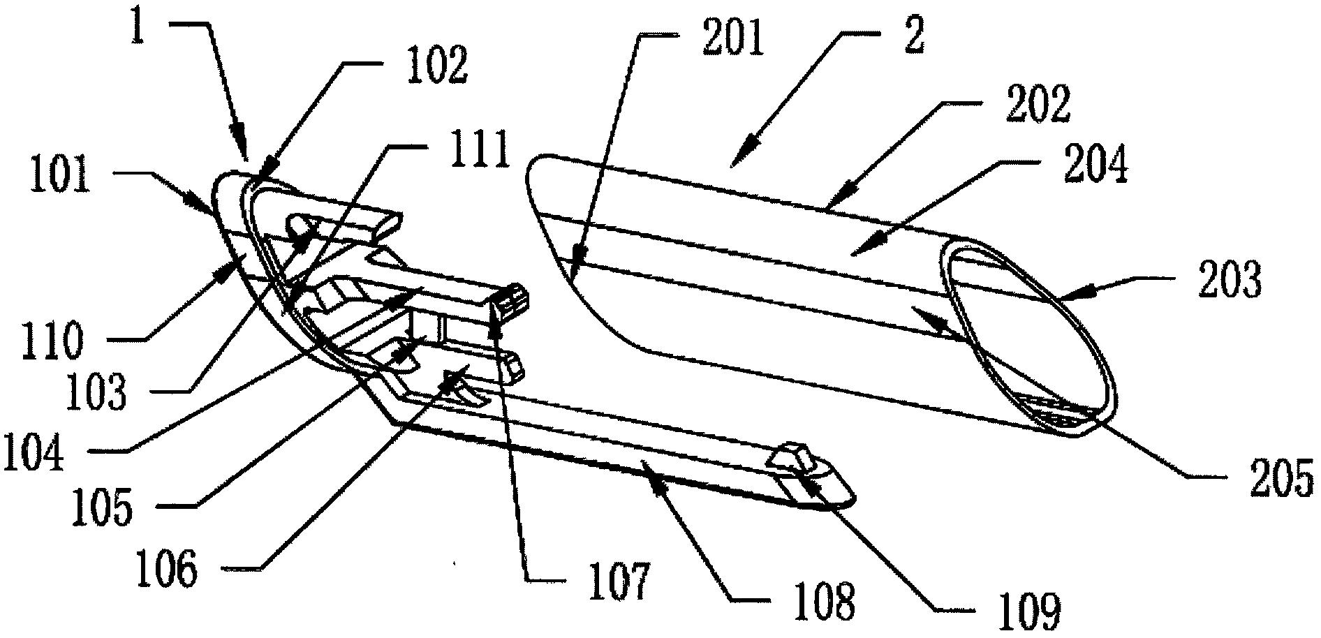 一种智能笔的笔帽结构