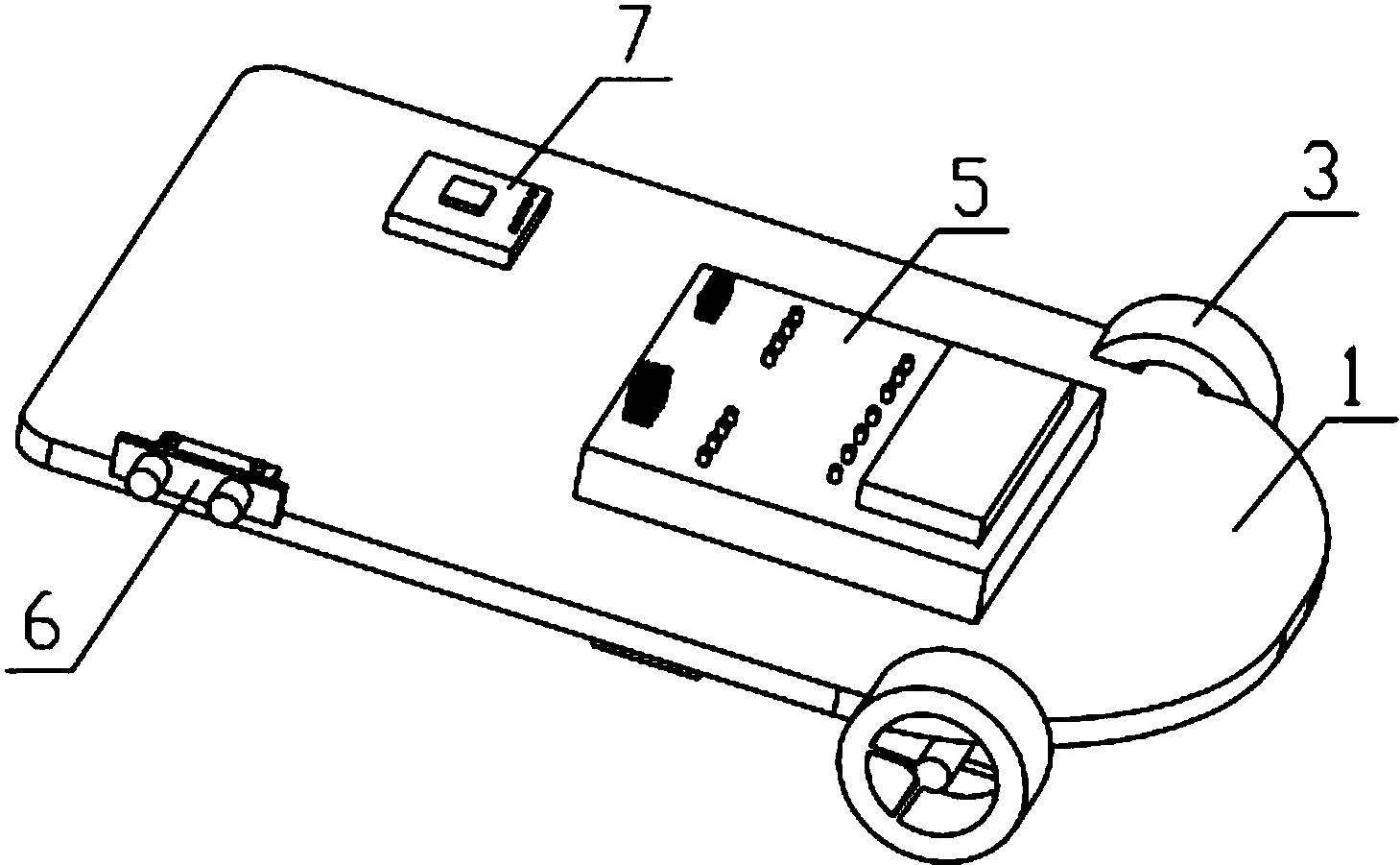 cn207462667u_超声波指南车有效