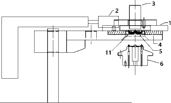 cn207479424u_一種軸承保持器自動插鉚釘機的下料裝置有效