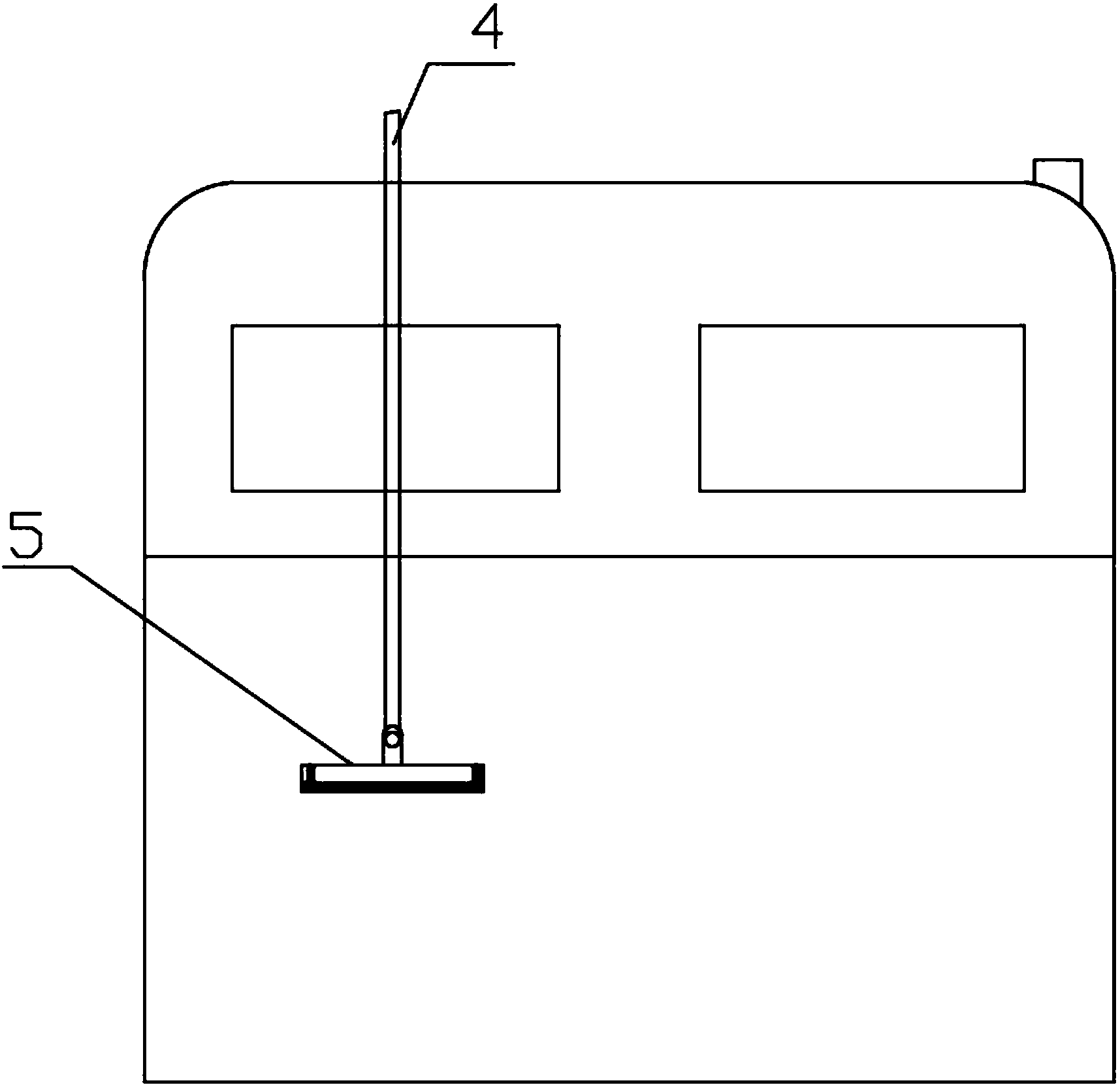 擠壓型公共垃圾箱