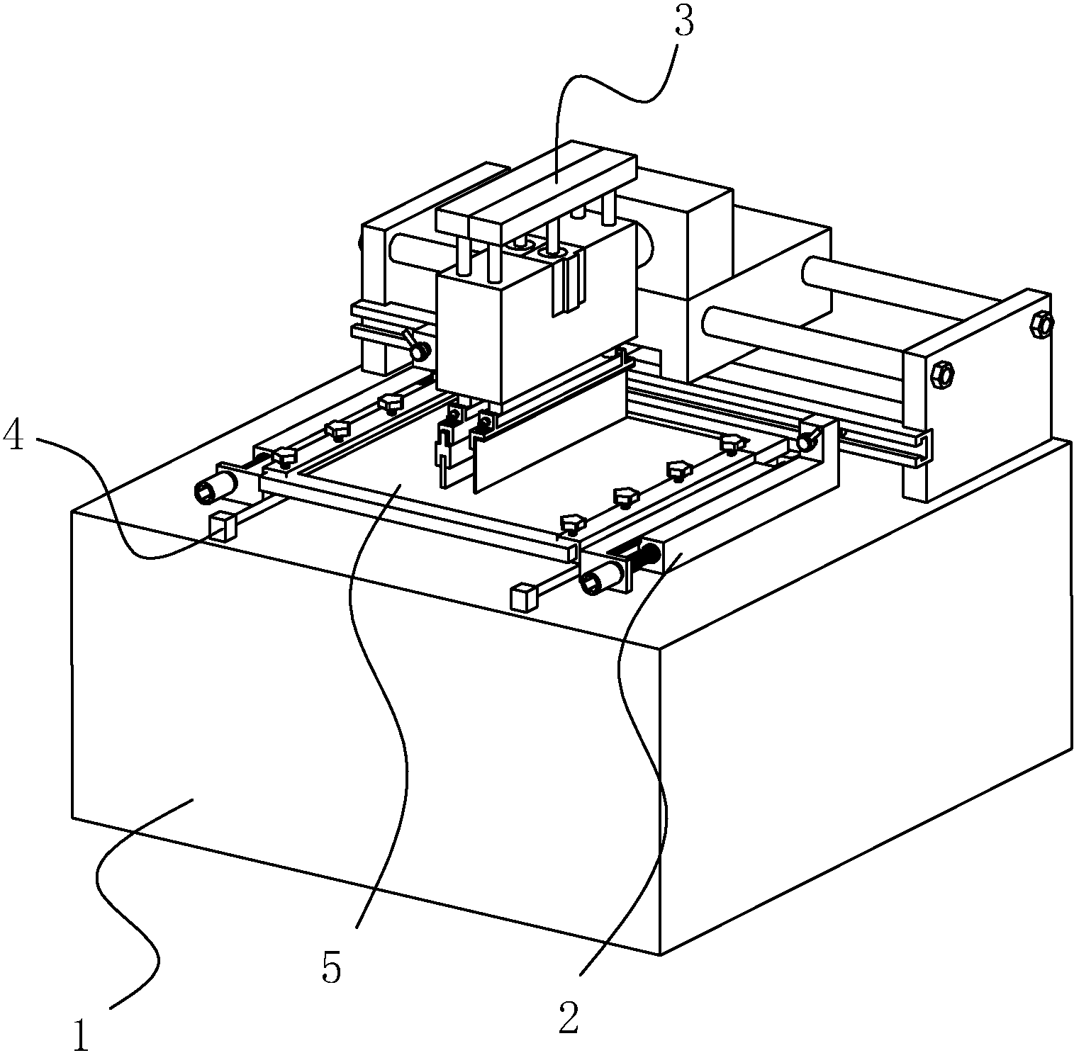 cn207496209u_一种能够防止糊版的丝网印刷机有效