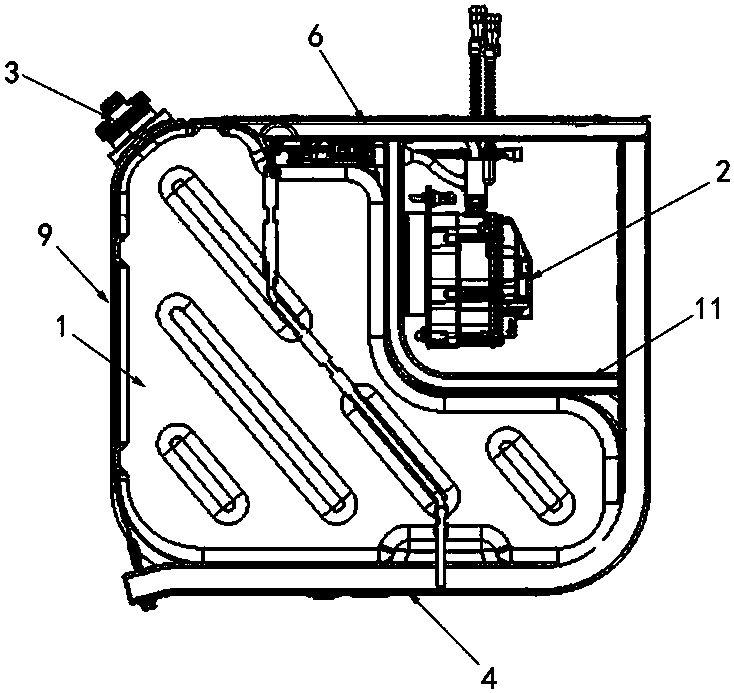 一种集成式尿素箱总成