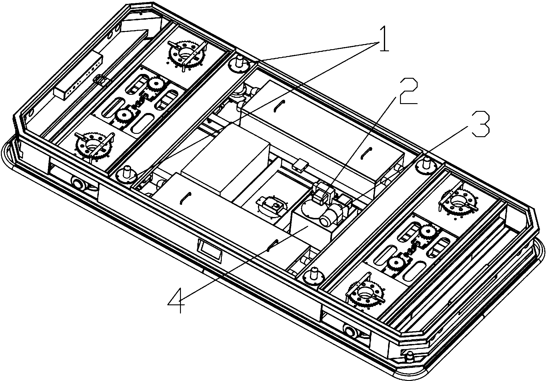 cn207551852u_一种用于agv小车的液压式举升结构有效