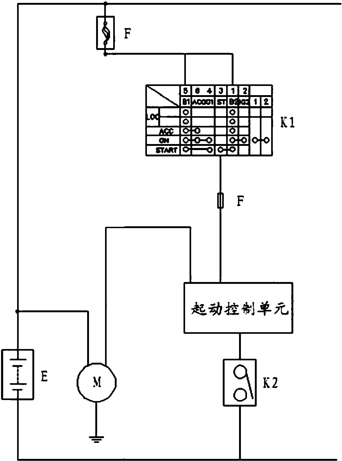cn207565341u_一种手动挡车型起动系统有效
